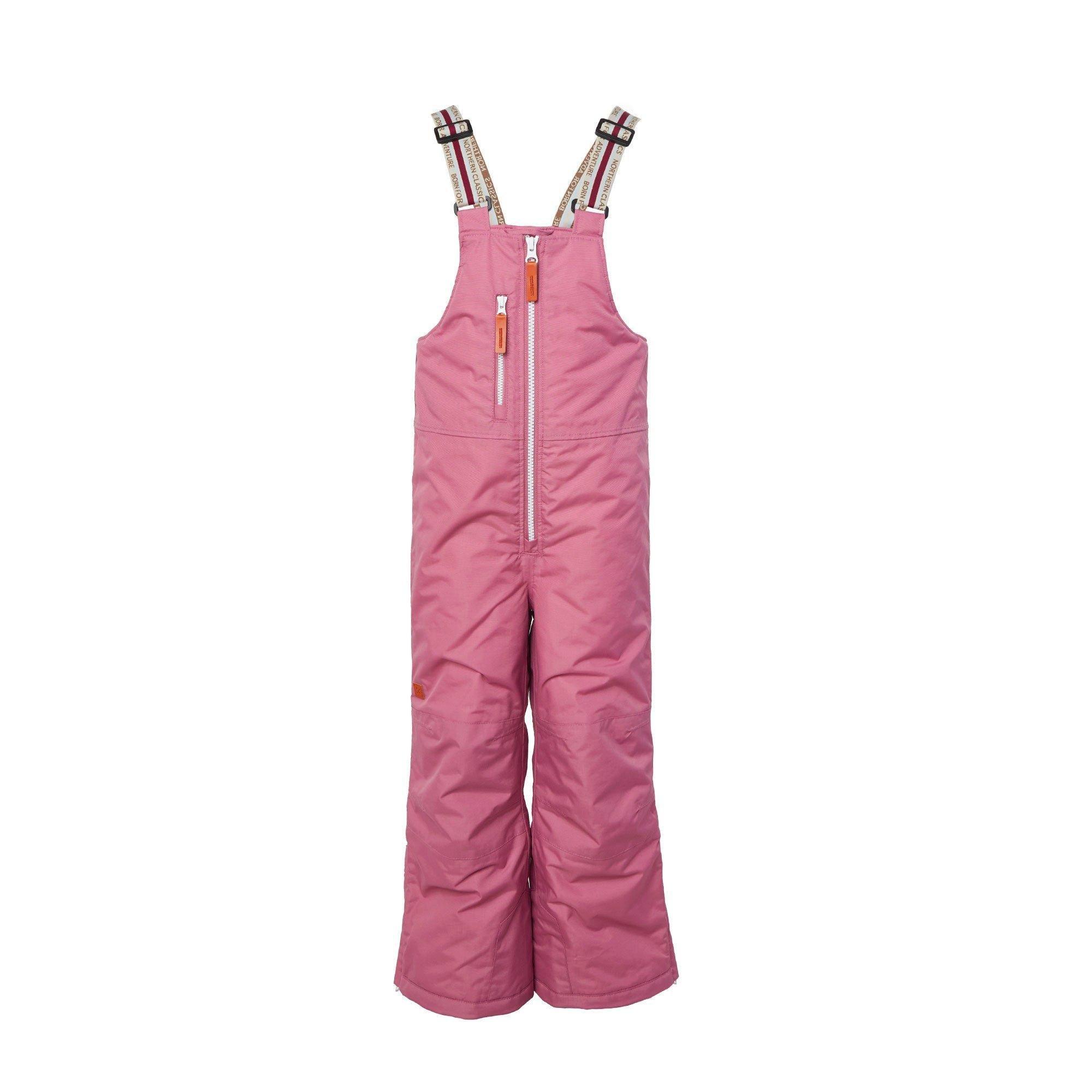 Rose Pink Bib Snow Pant