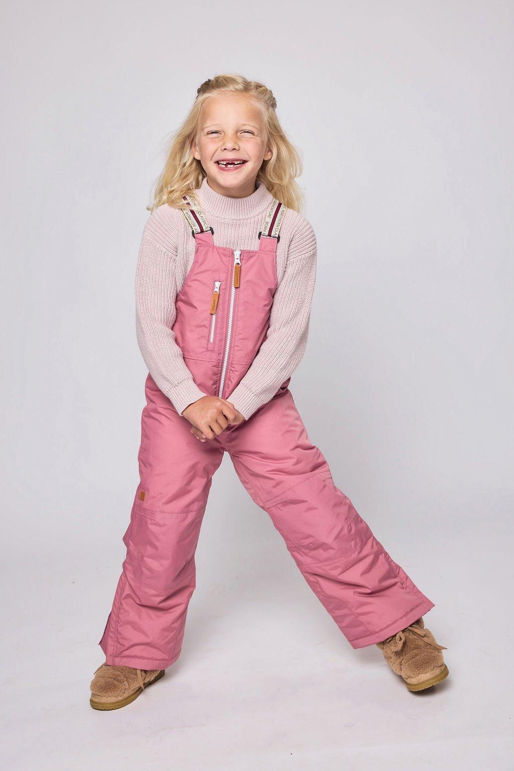 Rose Pink Bib Snow Pant image number 2