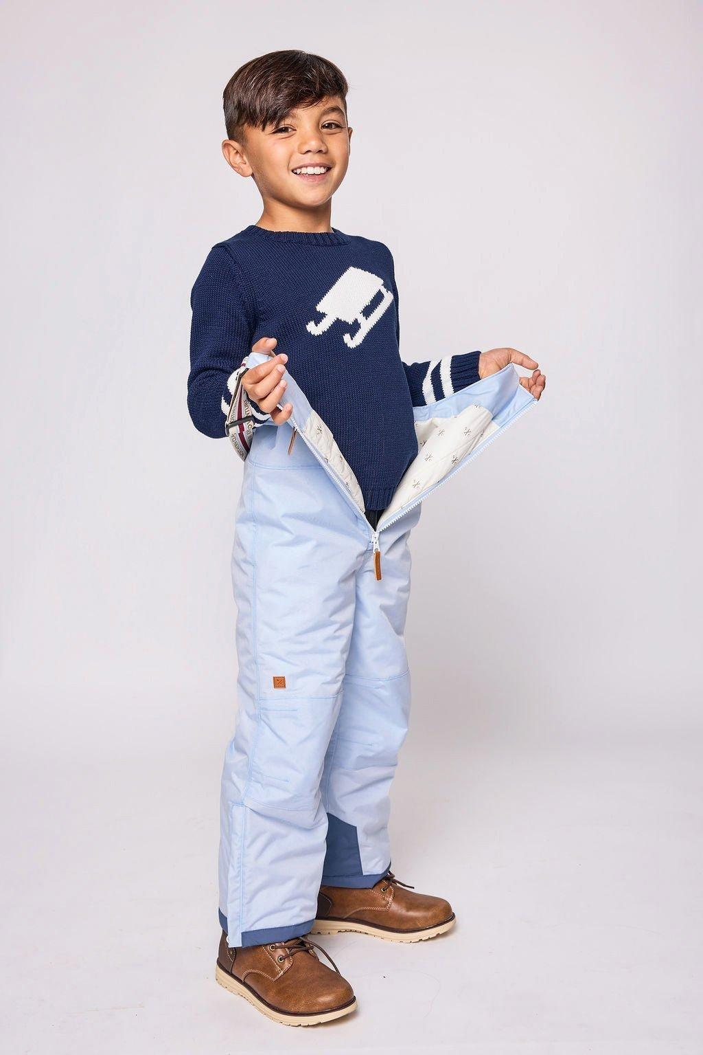 Cloud Blue Bib Snow Pant image number 4