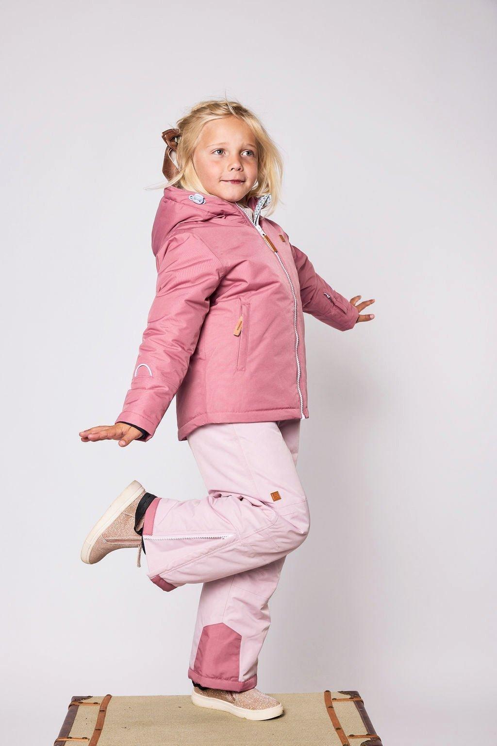 Rose Pink Winter Coat image number 4
