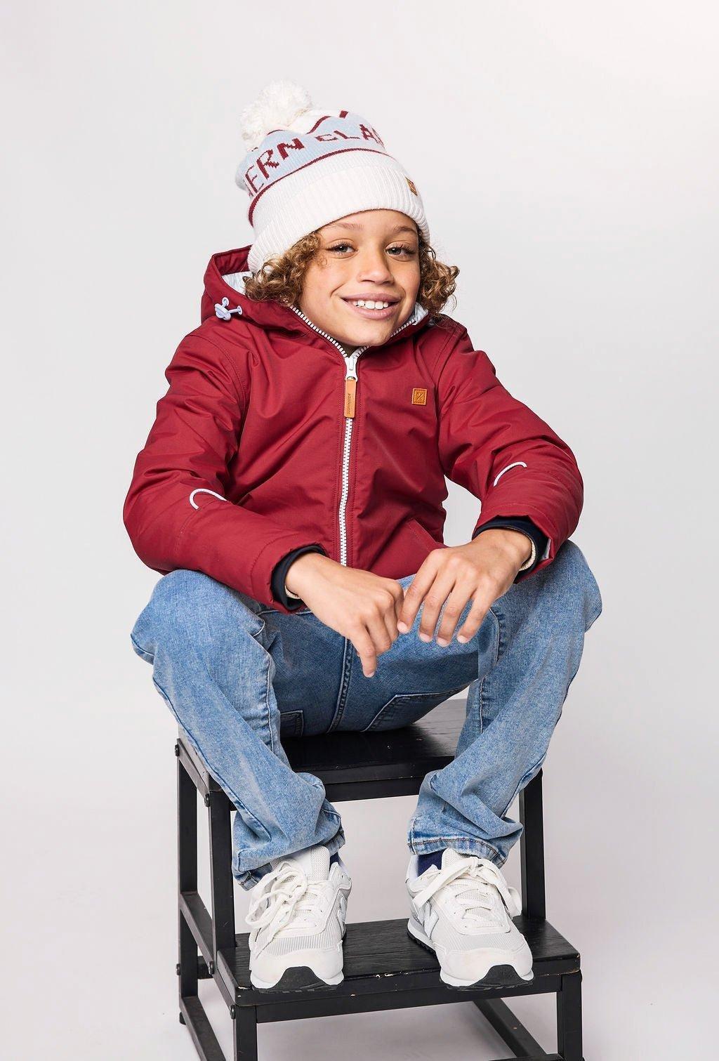 Heritage Red Winter Coat image number 4