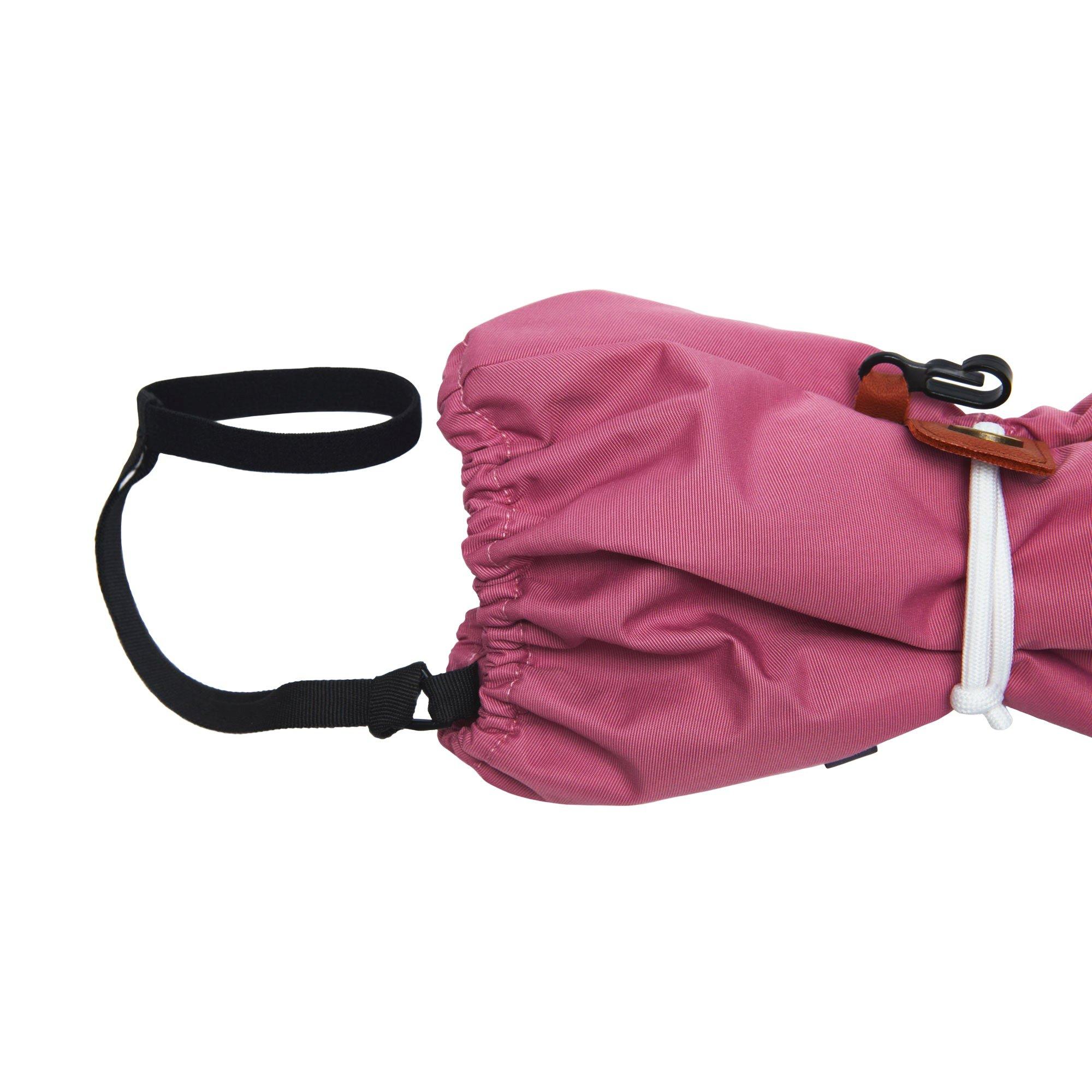 Rose Pink Waterproof Ski Mitten (Women's) image number 2