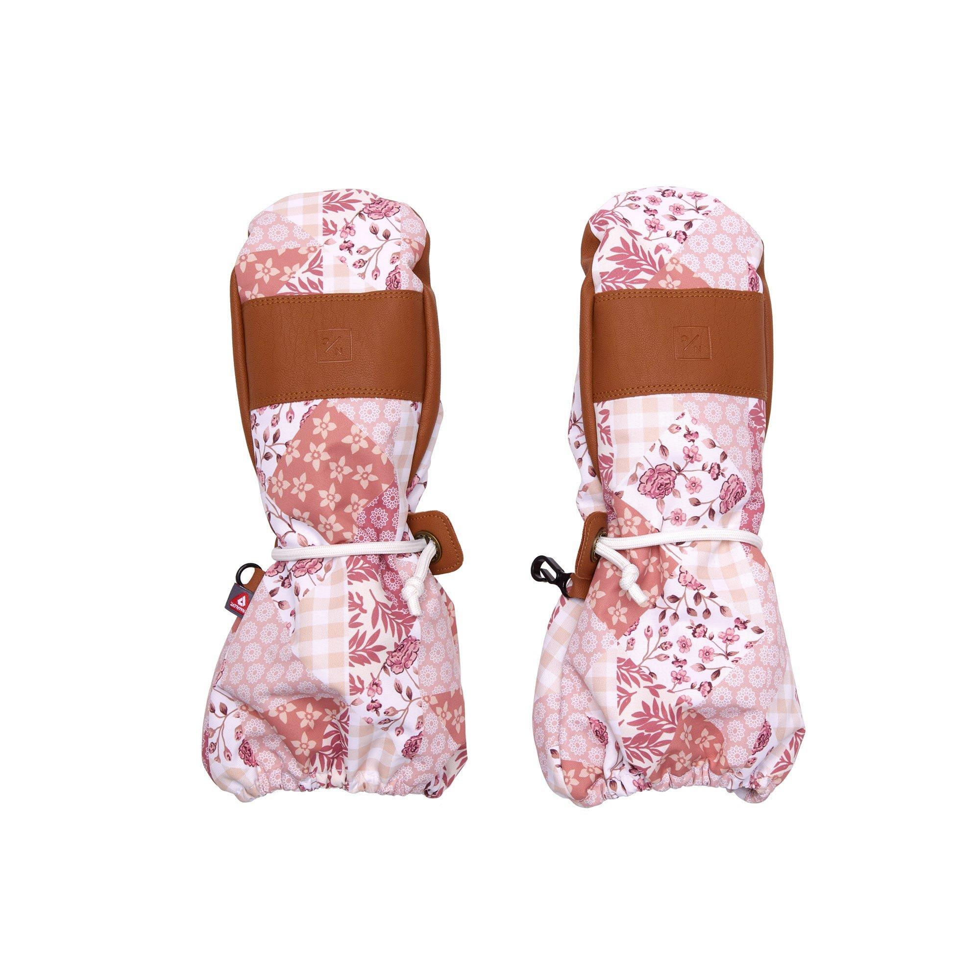 Patchwork Waterproof Ski Mitten