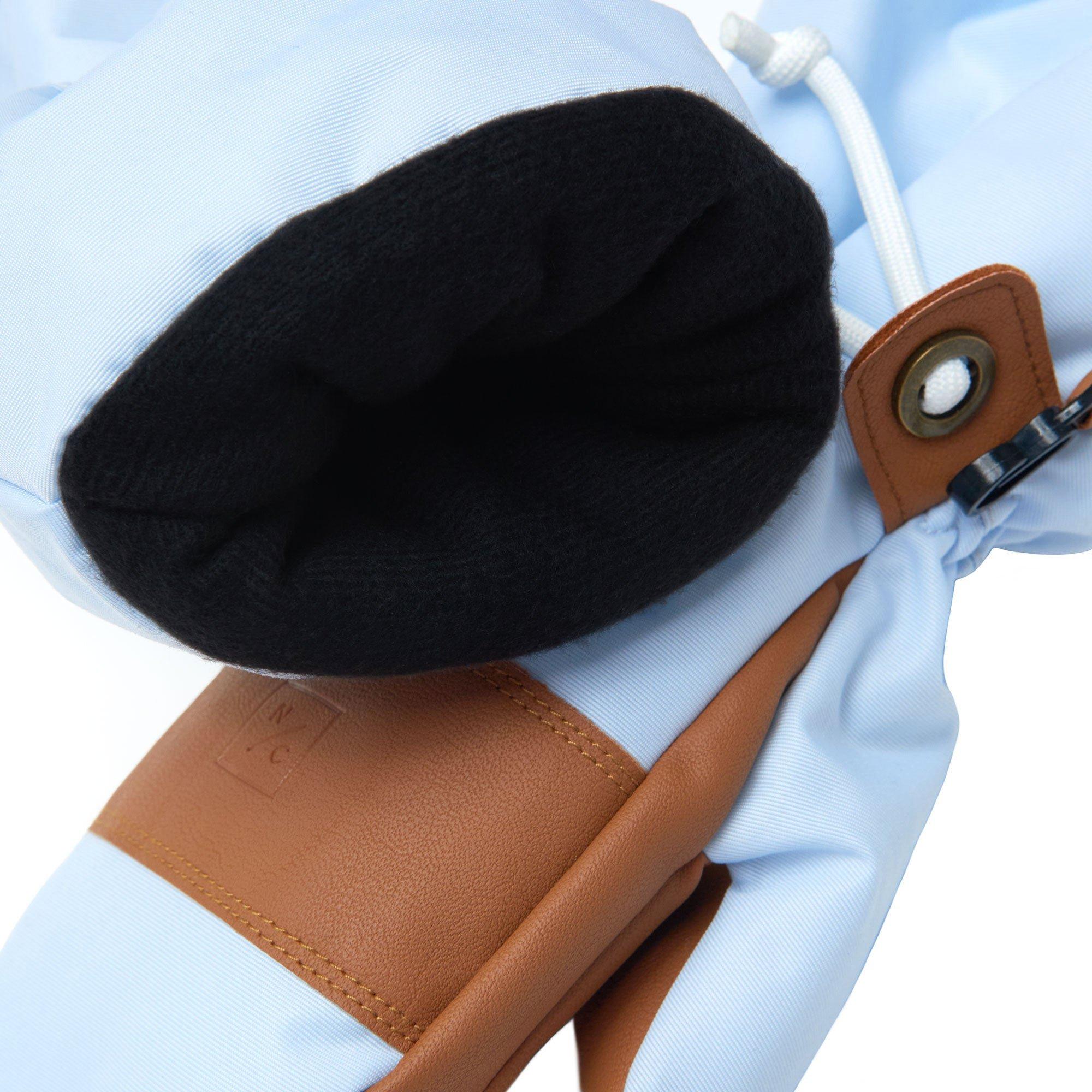 Cloud Blue Waterproof Ski Mitten image number 2