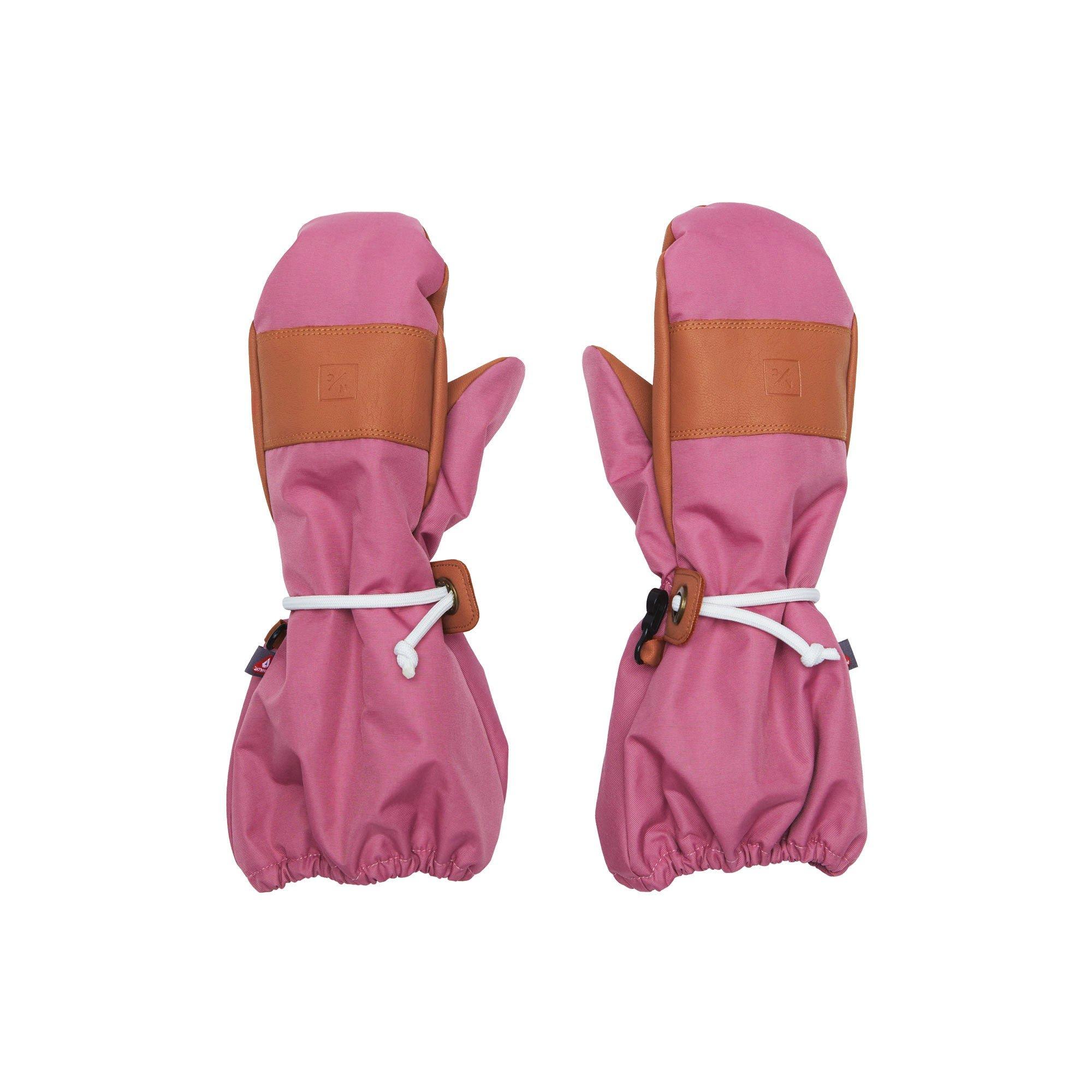 Rose Pink Waterproof Ski Mitten
