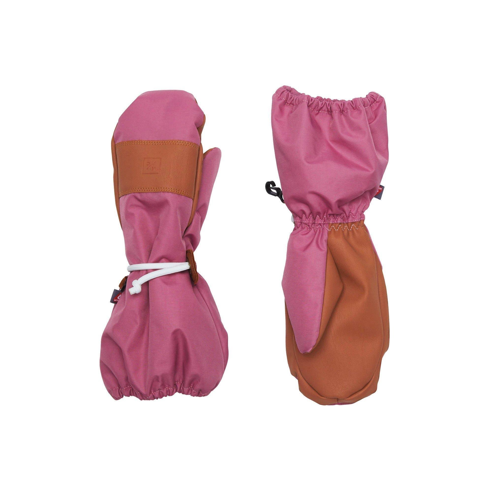 Rose Pink Waterproof Ski Mitten image number 1