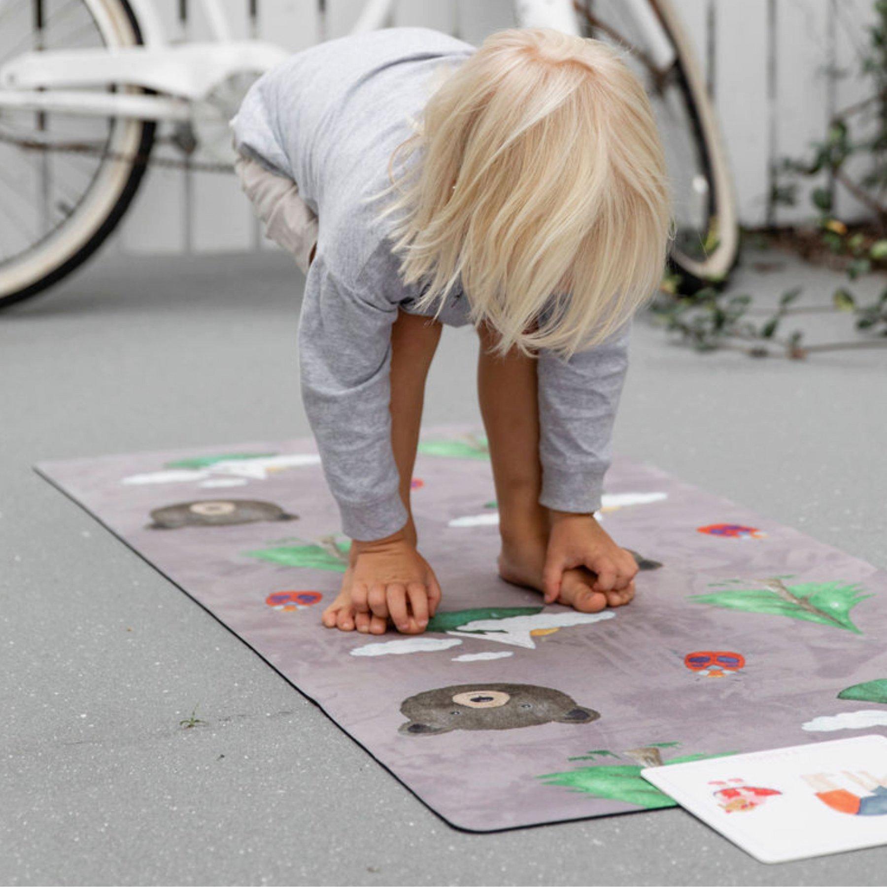 Printed Kids Yoga Mat image number 1