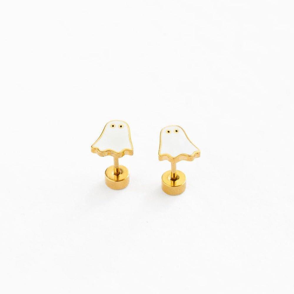 Ghost Stud Earrings