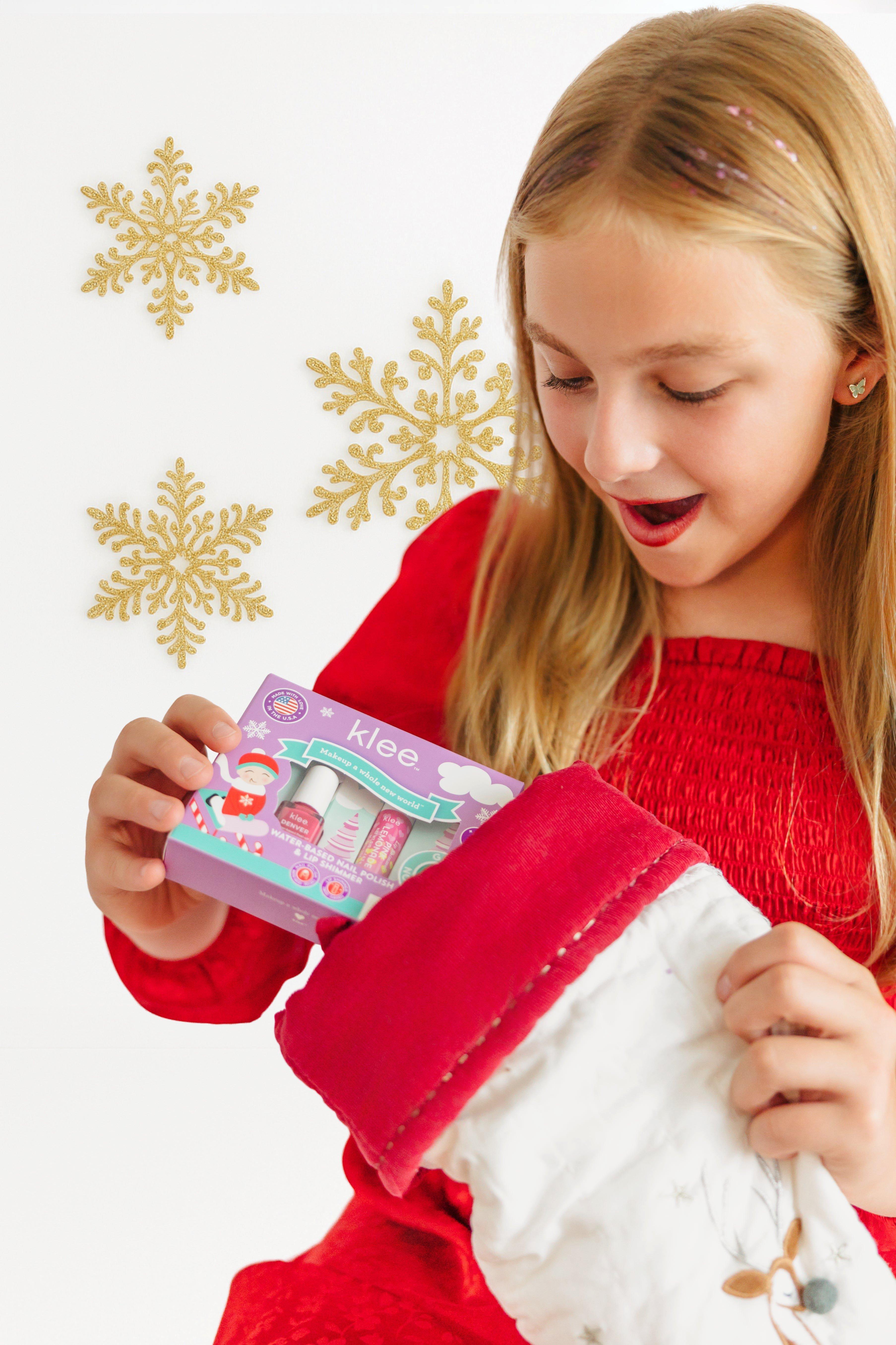 Angels' Skates - Kids' Holiday Nail Polish and Lip Shimmer Set image number 2