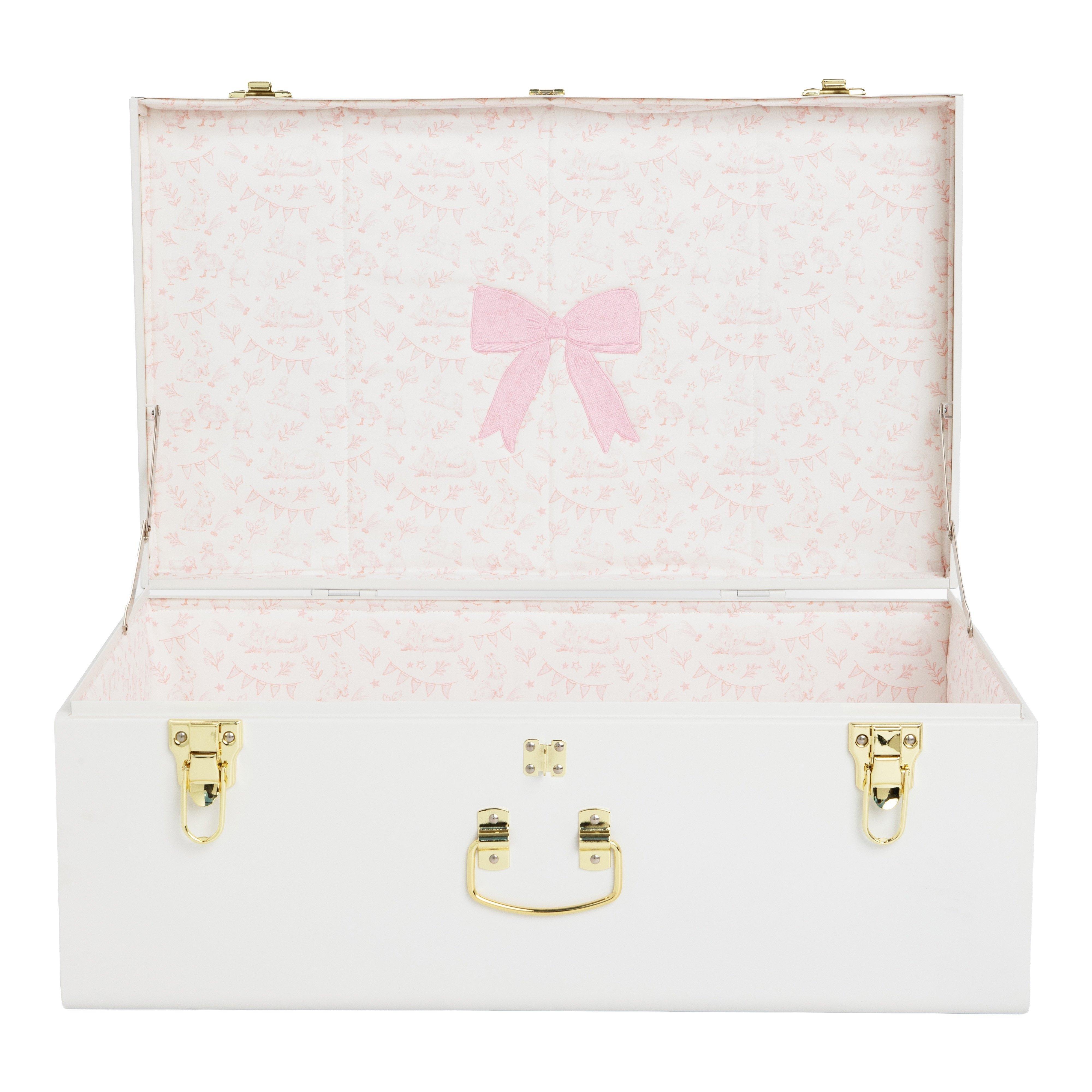 Pink Bow Grand Baby Trunk
