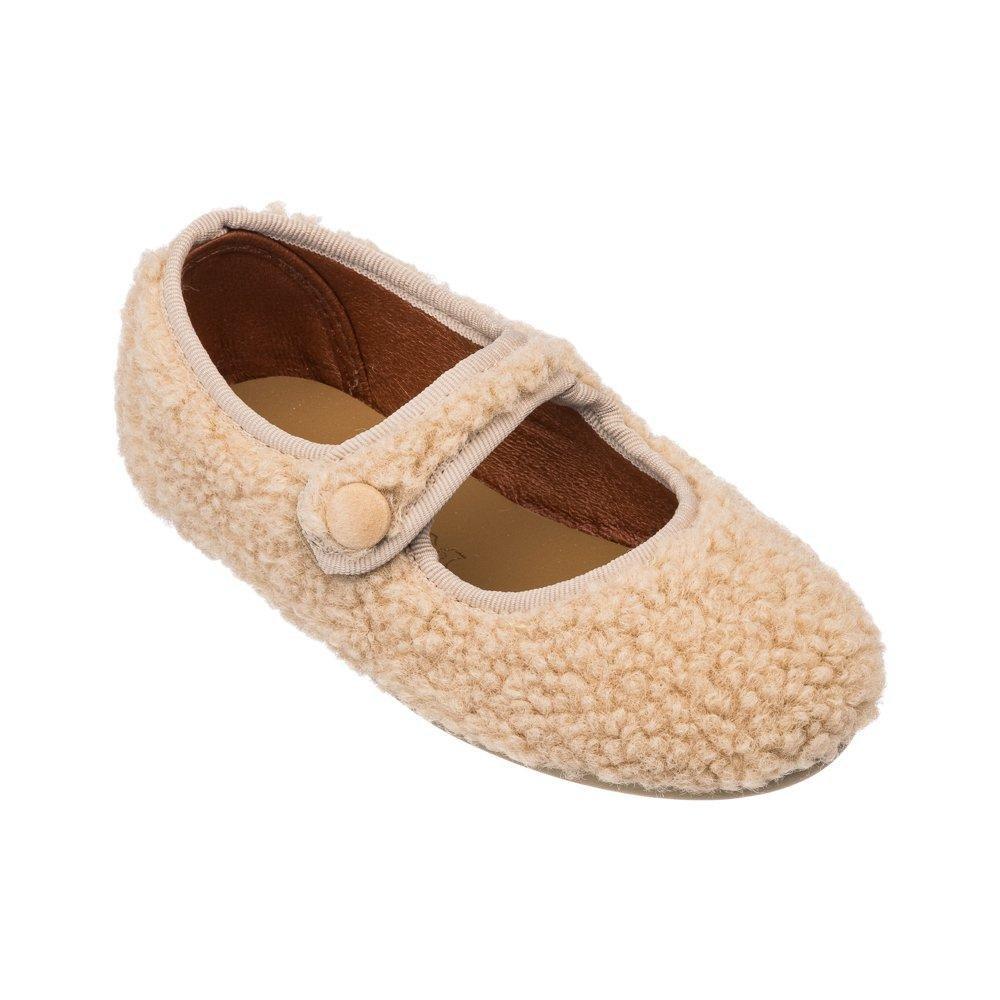 Shearling Mary Jane Beige image number 2