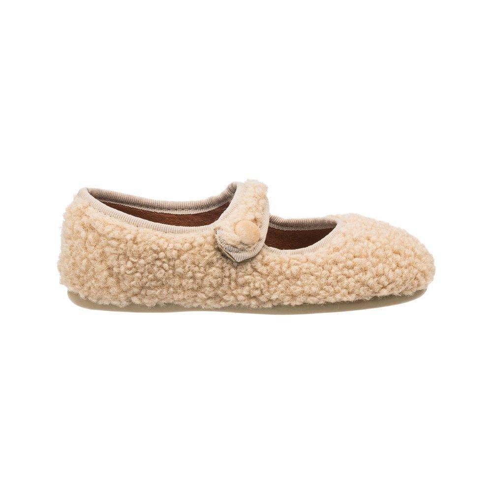 Shearling Mary Jane Beige image number 1