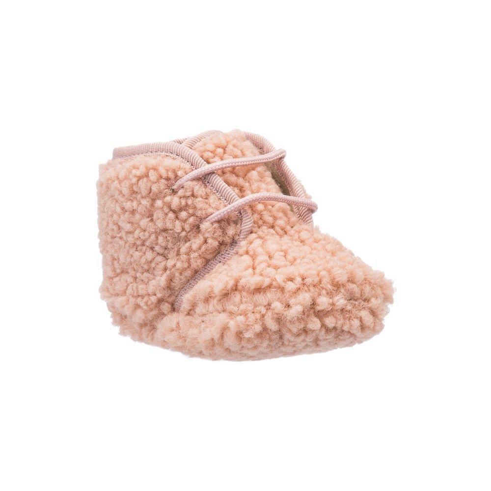 Shearling Baby Bootie Pink