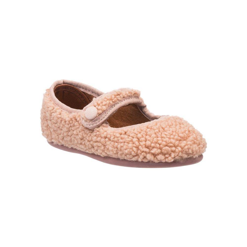 Shearling Mary Jane Pink