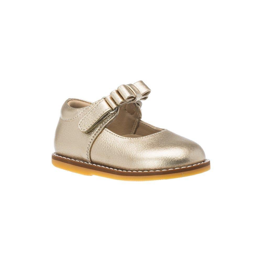 Toddler Mary Jane w/ Bow gold