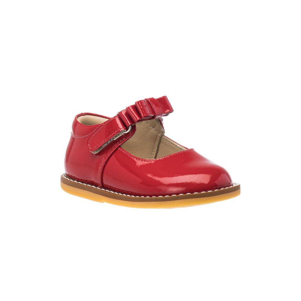 Toddler Mary Jane w/ Bow red