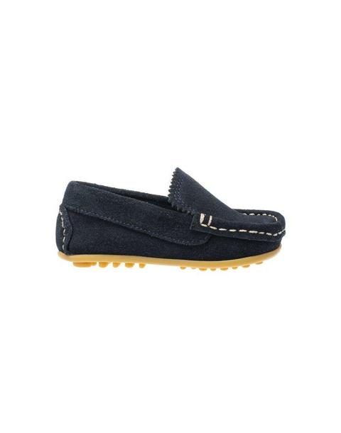 Toddler Antton Driver Moc suede blue
