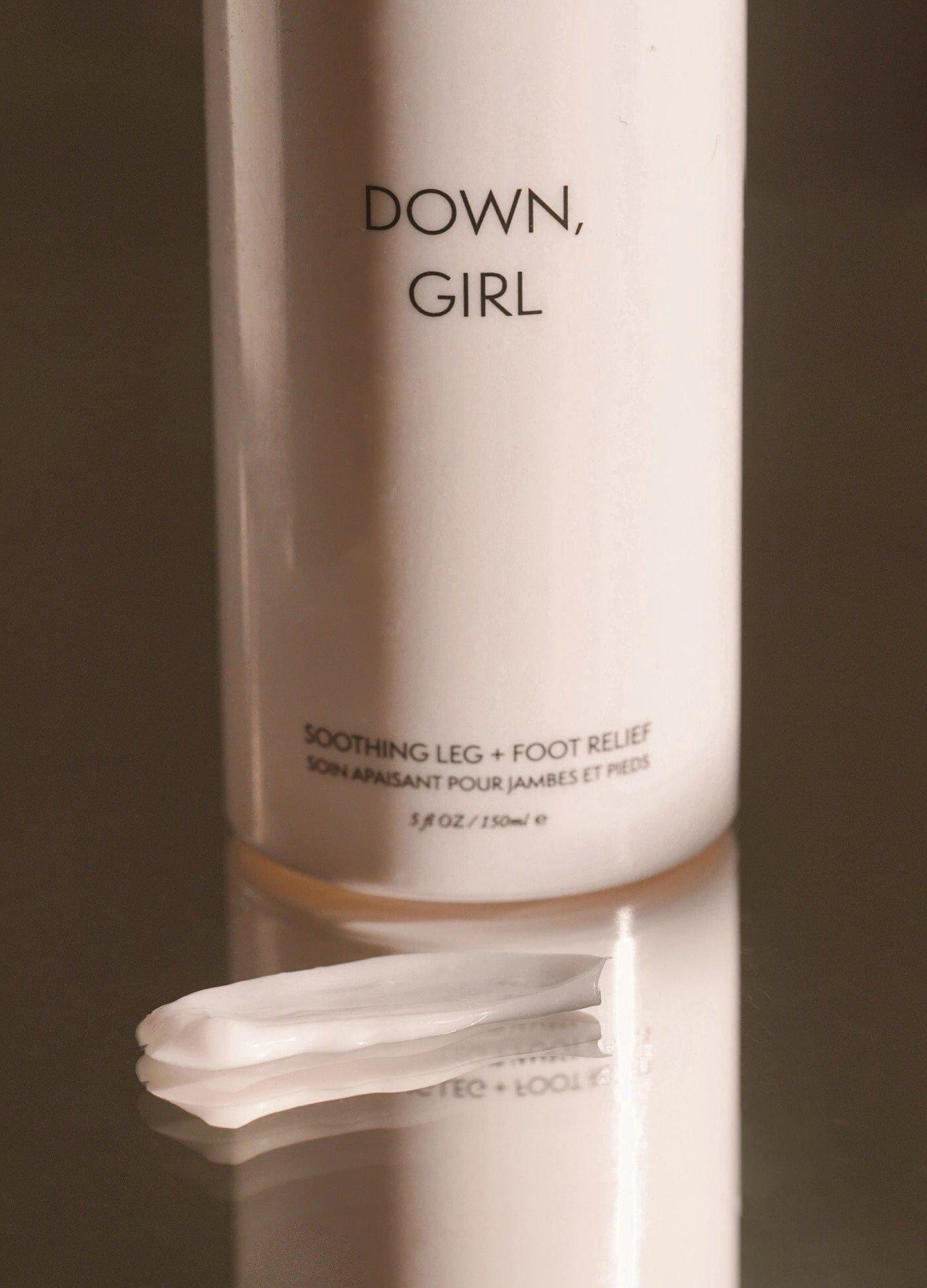 Down, Girl Cooling Leg + Foot Cream