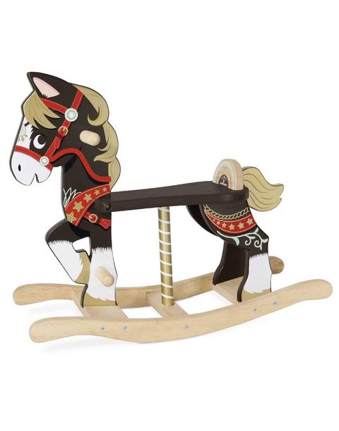 Classic Wooden Rocking Horse