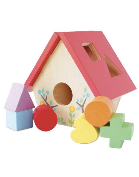 Woodland Bird House Shape Sorter