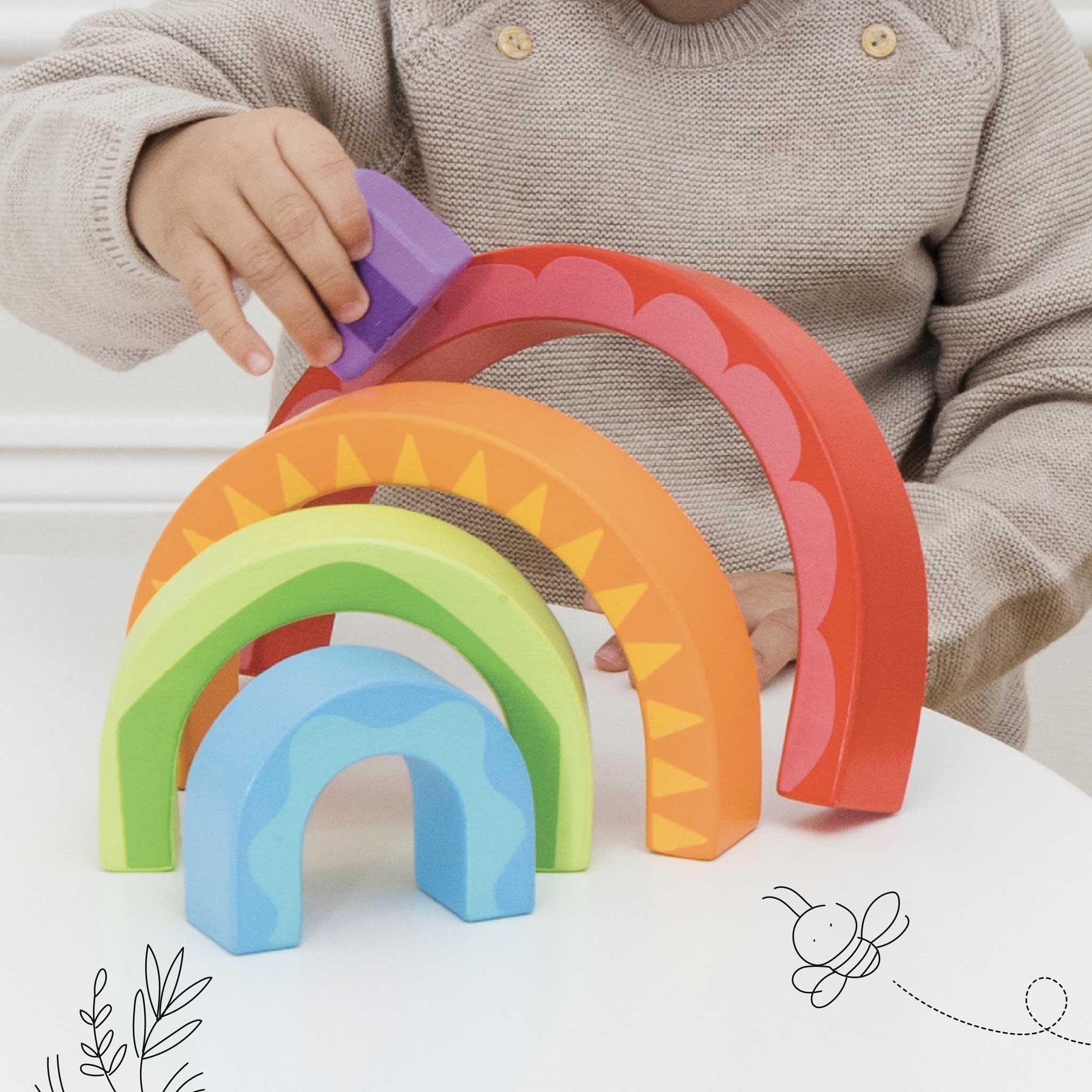 Rainbow Tunnel Toy image number 1