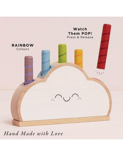 Rainbow Cloud Pop-up Toddler Toy