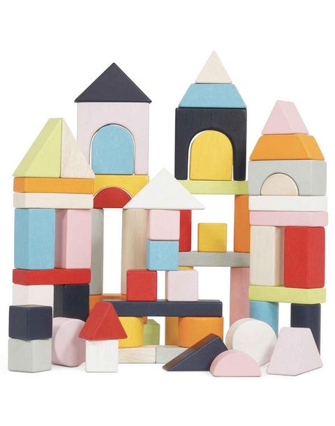 Colourful Building Blocks - 60 Piece