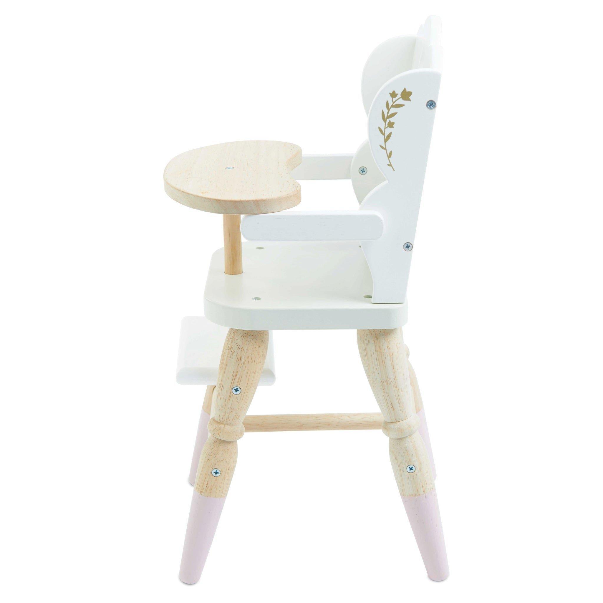 Dolls Wooden High Chair image number 3