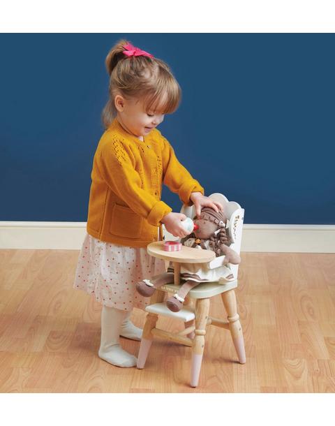 Dolls Wooden High Chair