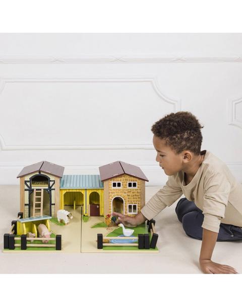 Wooden Farmyard Stables