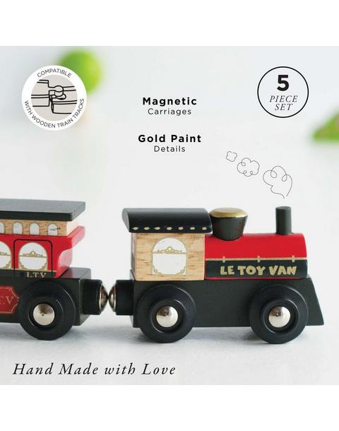 Red Royal Express Train & Carriages