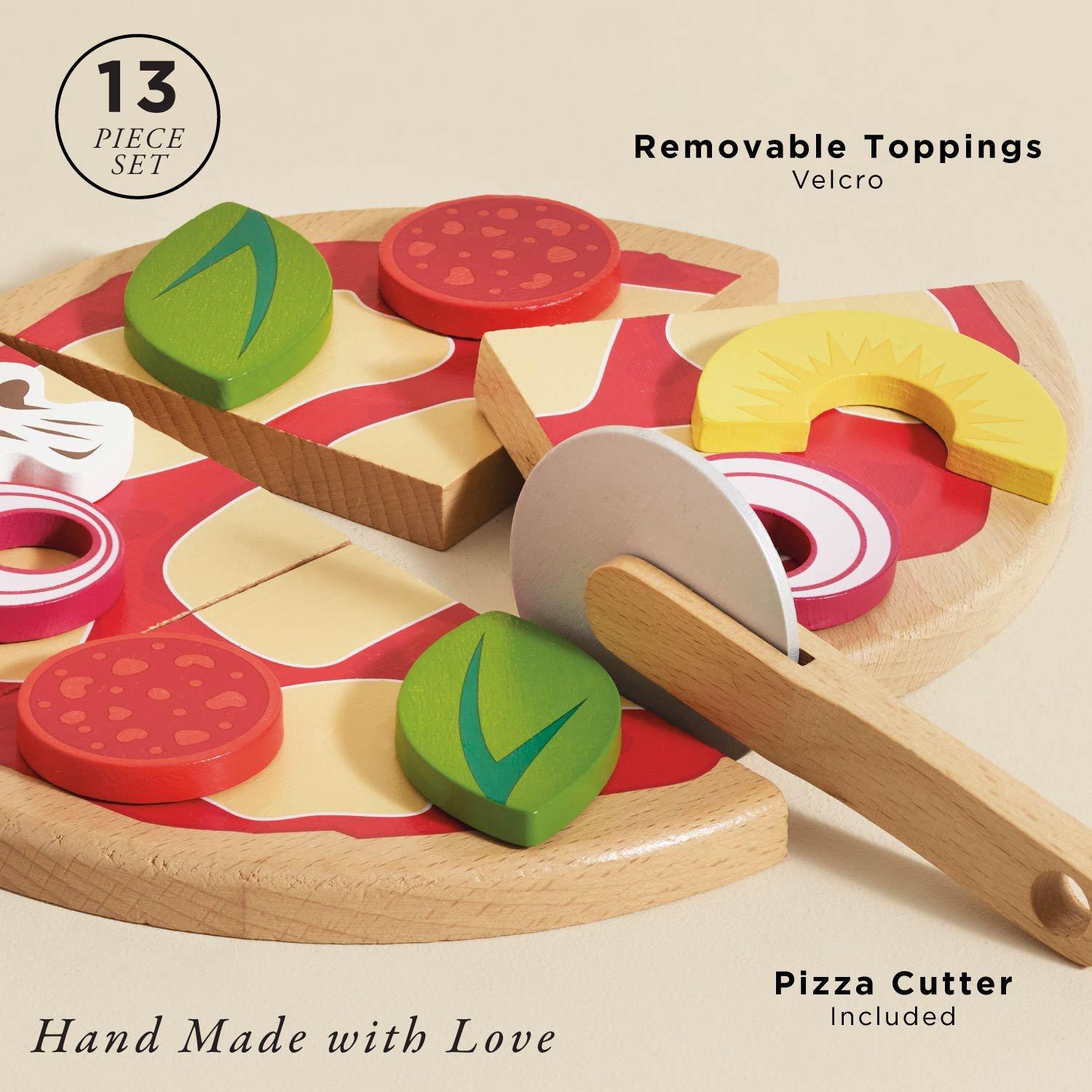 Pizza and Topping Set image number 1
