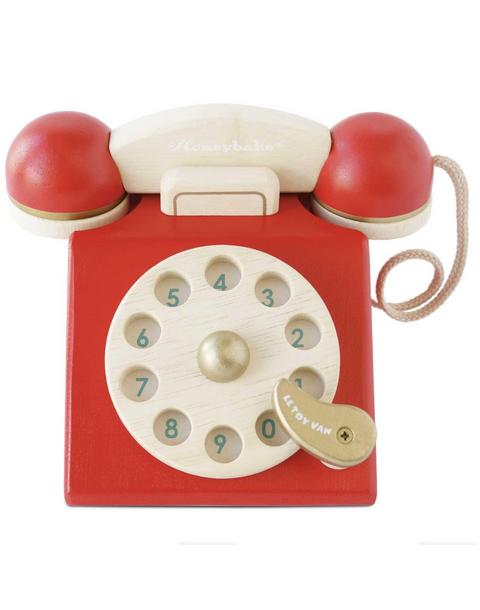 Vintage Wooden Phone