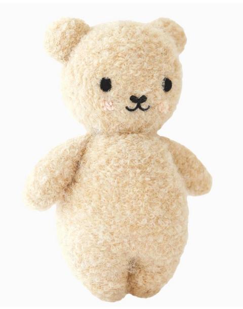 Baby bouclé bear (honey)