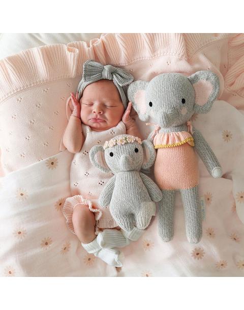 Baby elephant (blush floral)
