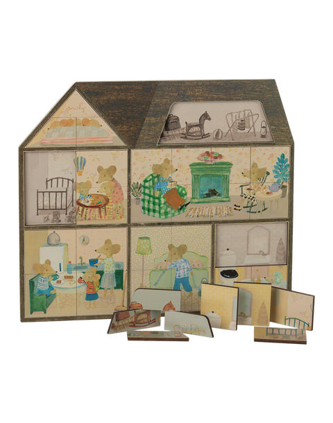Mouse hole Farmhouse puzzle