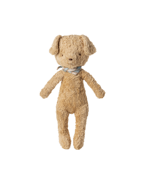 Dog, Vintage plush - Soft sand