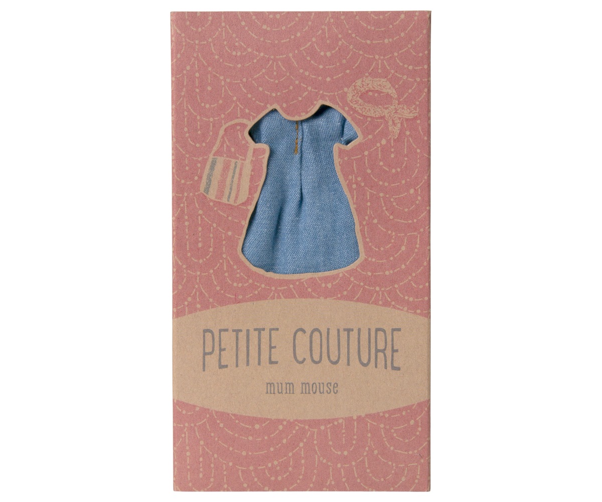 Denim dress and bag, Mum mouse image number 3