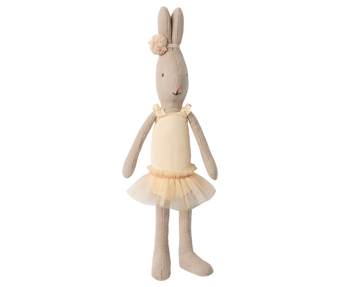 Rabbit size 1, Classic - Ballet suit and skirt cream