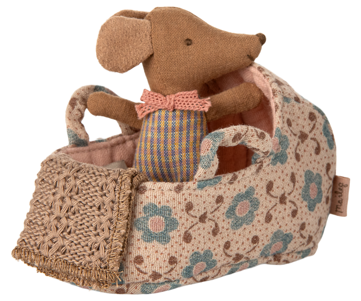 Carry cot, Baby mouse - Rose image number 2