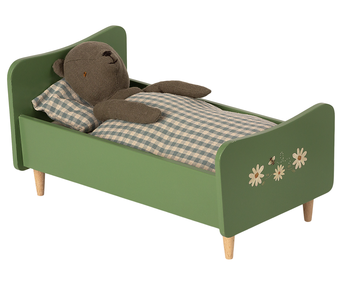 Bed for Teddy Dad - Dusty Green image number 2