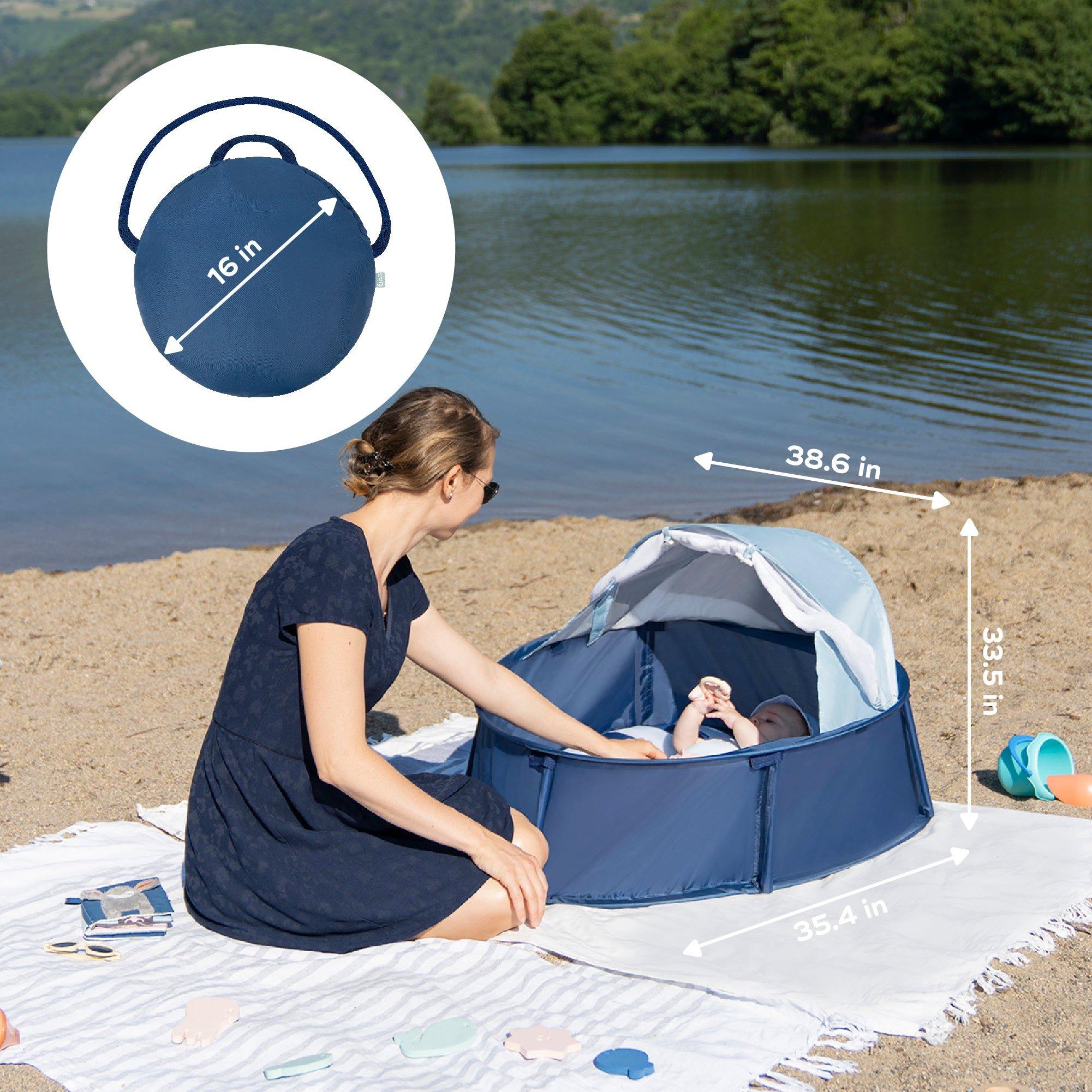 Babyni Anti-UV Infant Pop Up Tent & Playard image number 3