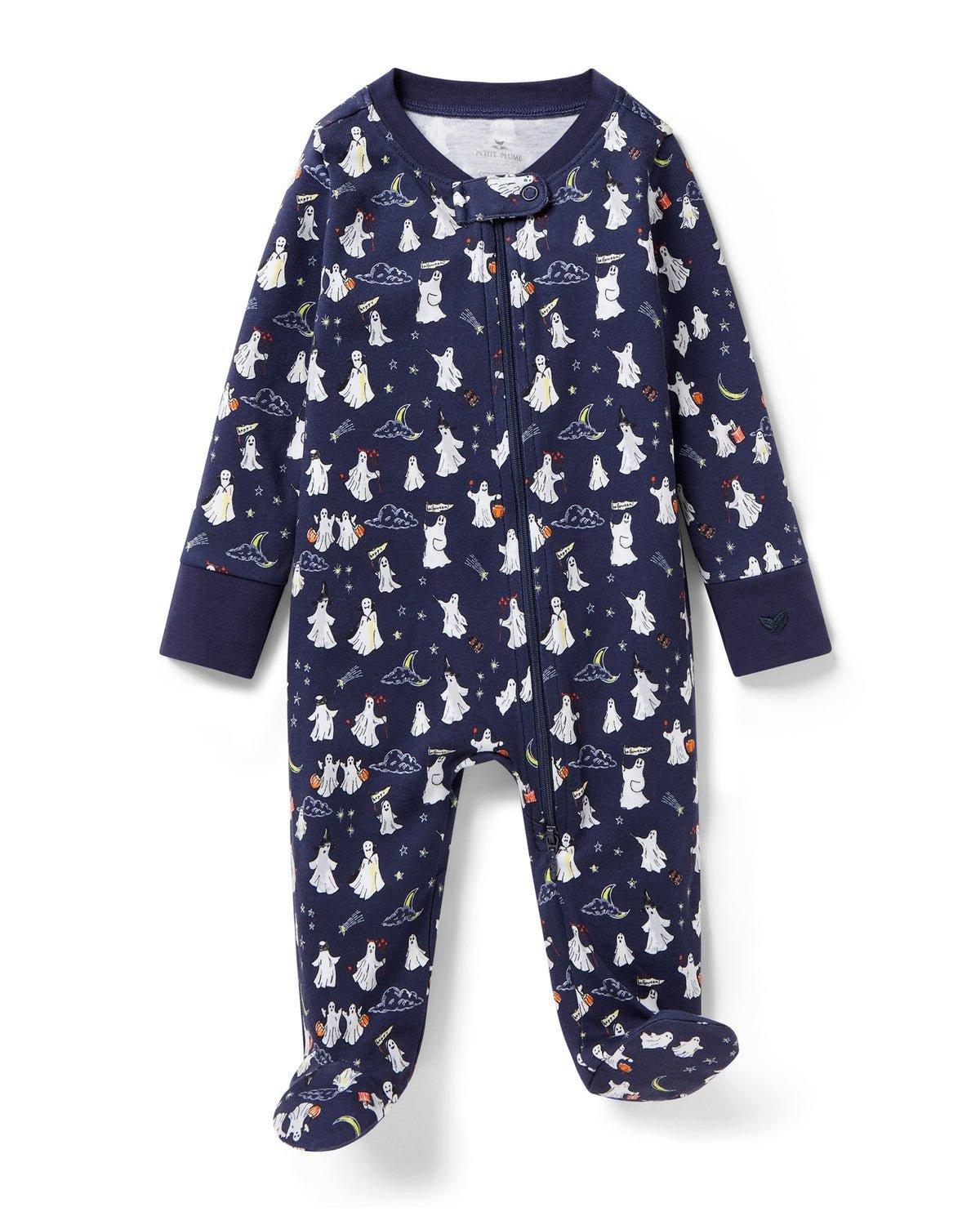 Baby's Pima Romper in Spooky Slumber