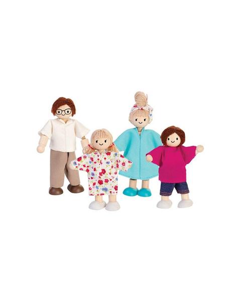 Doll Family - Light Skin Tone - Brown Hair
