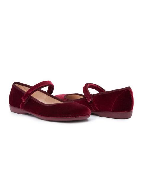 Cassie Burgundy Mary Jane