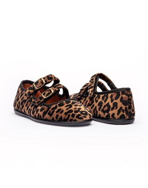 Carla Animal Print Mary Jane