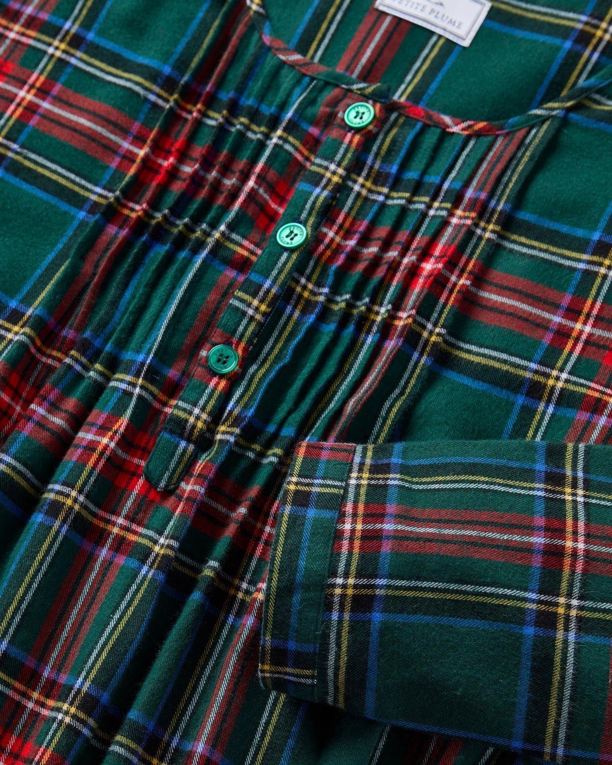 Women's Brushed Twill Beatrice Nightgown in Kensington Tartan image number 2