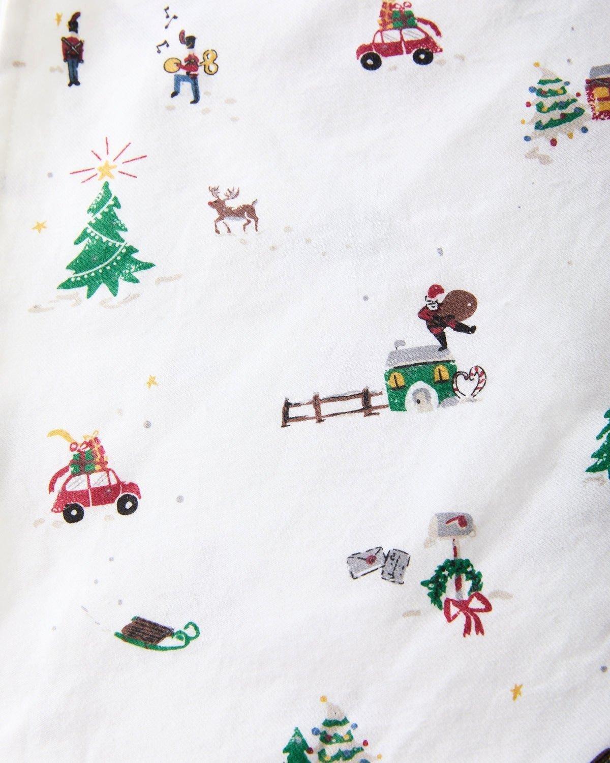 Dog Twill Bandana in Holiday Town image number 2