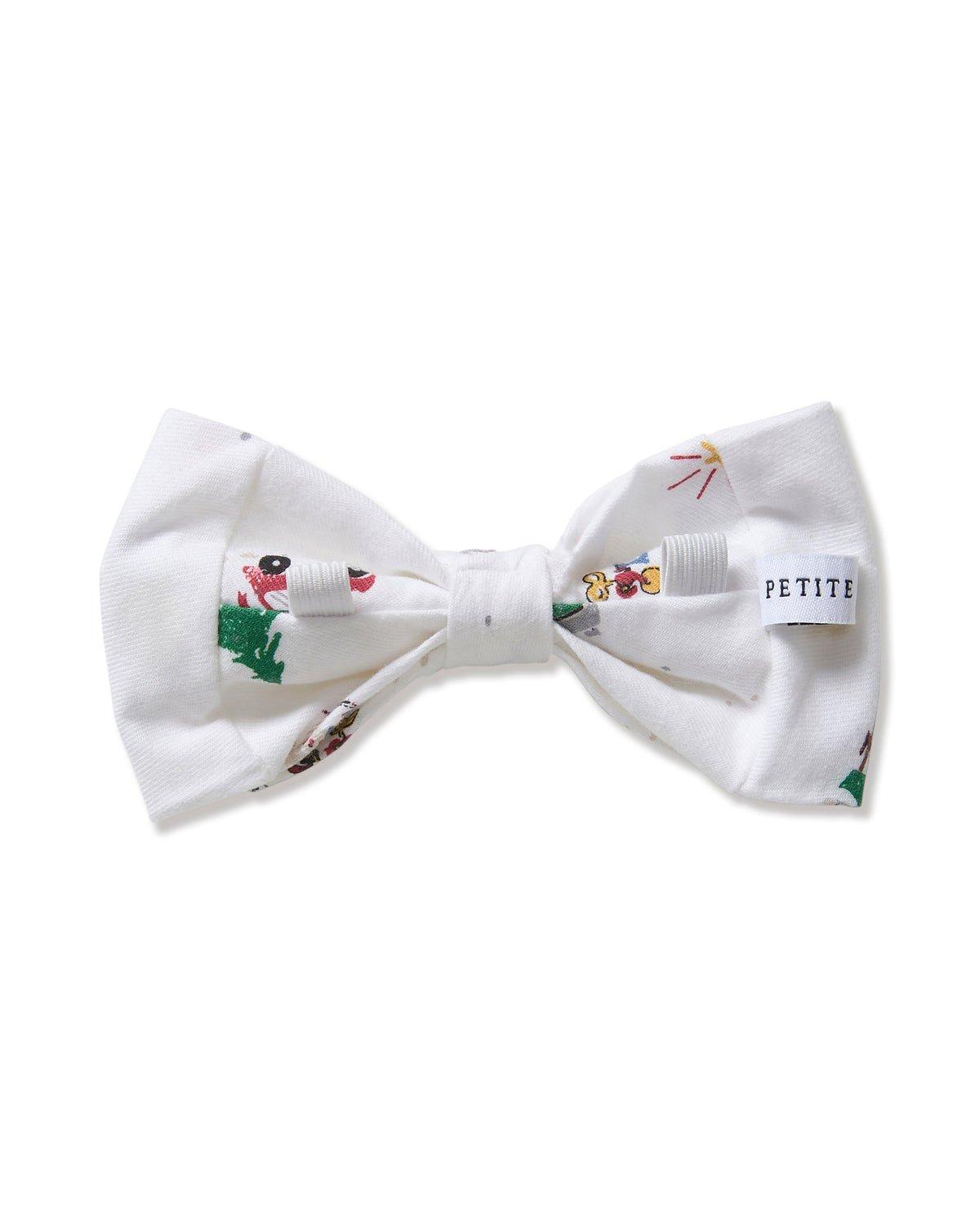 Dog Twill Bow Tie in Holiday Town image number 1