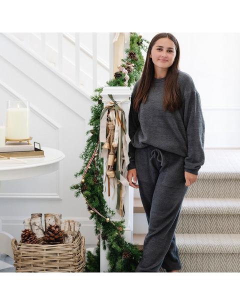 Bamboni Lounge Set in Charcoal